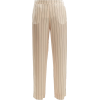 ASCENO  Striped silk pyjama trousers - Capri & Cropped - 