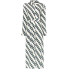 ASCENO diagonal stripe shirt-dress - 连衣裙 - 