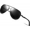 ATTCL Men's Aviator Driving Polarized Sunglasses Superlight Al-Mg Metal Frame - Eyewear - $55.00  ~ ¥6,190