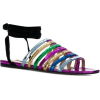 ATTICO strappy flat sandals - Sandálias - 
