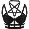 ATTITUDE Pentagram Body Cage Bralet - T恤 - £29.99  ~ ¥264.40
