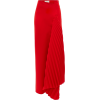 A.W.A.K.E. Asymmetric Pleated Crepe Skir - Skirts - 