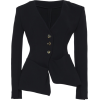 A.W.A.K.E. MODE Asymmetric Crepe Blazer - Jerseys - 