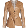 A.W.A.K.E. MODE Asymmetric Faux Leather - Jacket - coats - 