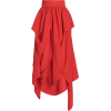 A.W.A.K.E. MODE Draped Crepe Maxi Skirt - Suknje - 