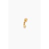 A.W.A.K.E. MODE Hari Earrings Gold - Серьги - 