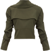 A.W.A.K.E. MODE Tie-back draped crepe to - Long sleeves t-shirts - £390.00 