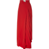 A.W.A.K.E. red pleated maki skirt - 裙子 - 