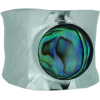 Abalone Blue Silver Ring - Artikel - £79.00  ~ 89.28€