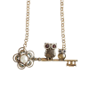 Abramson Owls Family Necklace - Naszyjniki - $106.78  ~ 91.71€