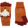 Accessorize fox knit fingerless gloves - Gloves - 