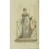 Ackermann's Repository 1823 fashionplate - Ilustracje - 