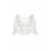 Acler Basque Ruffle Top - Srajce - dolge - 
