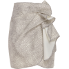 Acler Bronte Ruffled Wrap-Effect Metalli - Skirts - 
