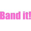 band it - イラスト用文字 - 