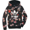 Adidas Floral Hoodie - Pullovers - 