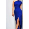 A fashion formal blue dress - sukienki - 