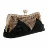 Afibi Women Handbags Rhinestone Evening Bags Crystal Party Clutches Bag - Hand bag - $21.99 
