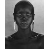 African Model in Black and White - Other - 