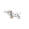Agafya Polka dots Dalmatian Dog Brooch - Other jewelry - $68.89  ~ £52.36