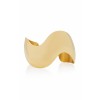 Agmes Wave Gold Vermeil Cuff - ブレスレット - 