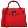 Ainifeel Women's Padlock 32cm Shoulder Handbags Satchel Purse Hobo Bag - 手提包 - $411.00  ~ ¥2,753.84