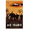 Air France Poster Africa - Ilustracje - 