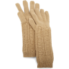 Ak Anne Klein Women's Solid Running Stitch Double Layer Glove Sable - Gloves - $22.16 