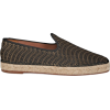 Alaïa Perforated Leather Espadrilles - Loafers - 