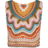 Alberta Ferretti crochet top - Camisas sem manga - 