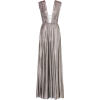 Alberta Ferretti silver gown - sukienki - 