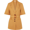 Albus Lumen cotton and linen jacket - Jacket - coats - $350.00 