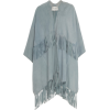 Alejandra Suede Fringe Cape by Recreo Sa - Jacken und Mäntel - 