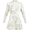 Alessandra Rich Floral-print silk-devoré - Dresses - 