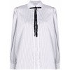 Alessandra Rich striped Peter Pan collar - Camisa - longa - $598.00  ~ 513.61€