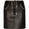 Alessandra Rich studded leather miniskir - Faldas - $1,195.00  ~ 1,026.37€