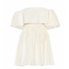 Alex Perry Bardot White Dress - sukienki - 