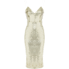 Alex Perry Gold Eva Bikini Lady Dress - Obleke - 