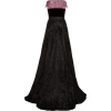 Alex Perry black/pink evening gown - sukienki - 