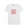 Alexa Chung, tee, white, hardcore - T-shirts - 