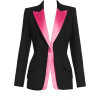 Alexander McQueen Bi-Color Jacket - Jacket - coats - $3,470.00 