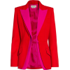 Alexander McQueen Bi-Color Layered Blaze - Jacket - coats - $2.79 