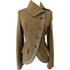 Alexander McQueen Brown Blazer - Куртки и пальто - 