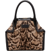Alexander McQueen De-Manta Mini Leopard- - Hand bag - 