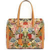 Alexander McQueen 'Padlock' Floral Print - Kleine Taschen - 