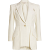 Alexander McQueen Slashed Crepe Jacket - Jacket - coats - $2,470.00 