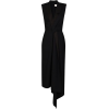 AlexanderMcQueen asymmetric gown - ワンピース・ドレス - 