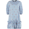 Alexander McQueen blue floral dress - Dresses - $1,245.00  ~ £946.21