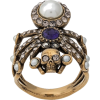 Alexander McQueen embellish spider ring - Кольца - £220.00  ~ 248.62€