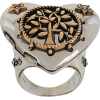 Alexander McQueen heart locket ring - Rings - £390.00  ~ $513.15